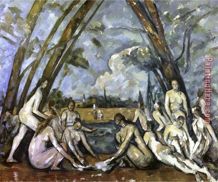 Paul Cezanne Les Grand Baigneuses No 1